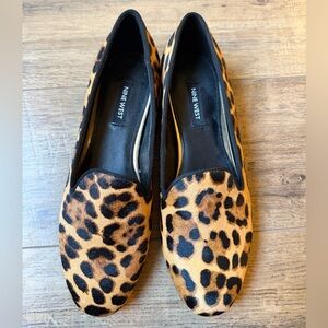 Nine West Renold Loafer Calf Leopard Print 7.5